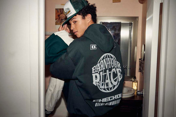 Earn Your Place Hoodie Green