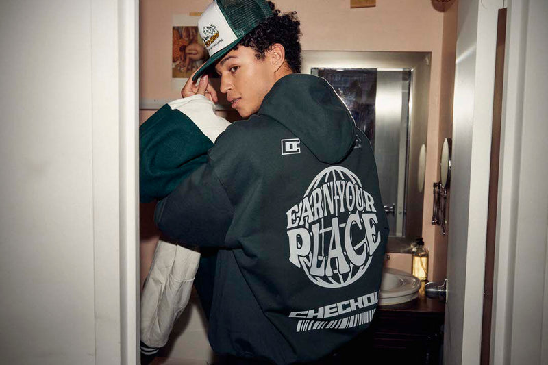 Earn Your Place Hoodie Green