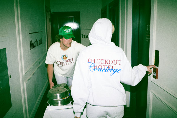 Checkout Hotel Trucker Hat