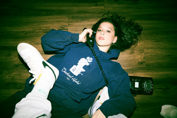 Checkout Hotel Hoodie Navy