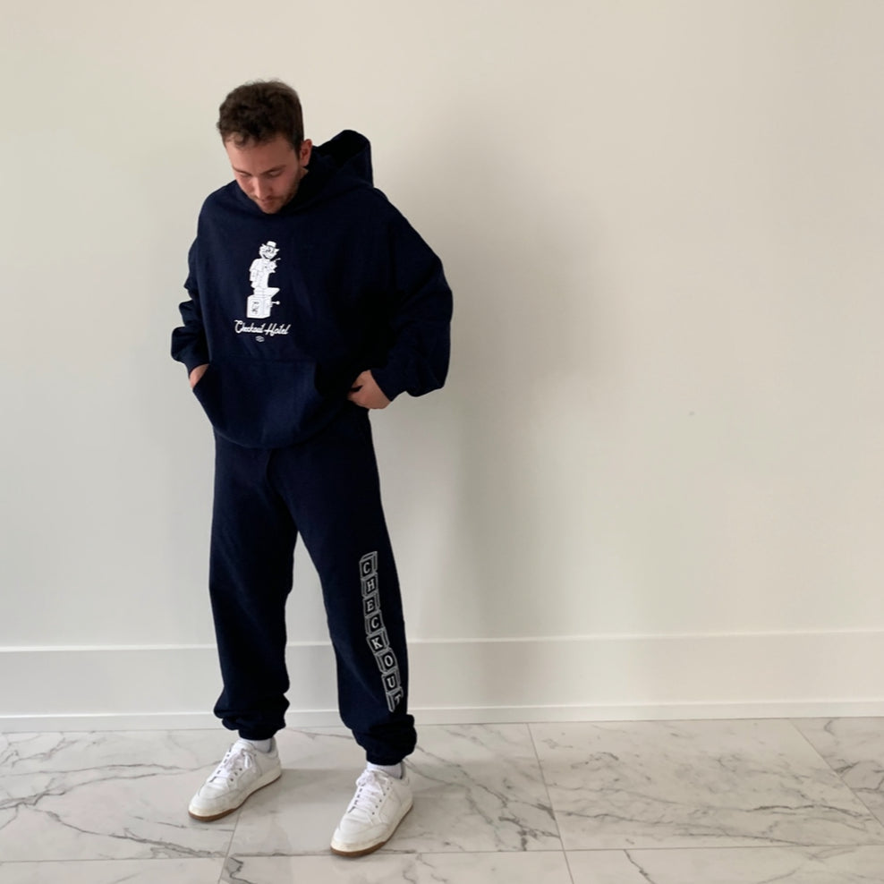 Checkout Hotel Hoodie Navy