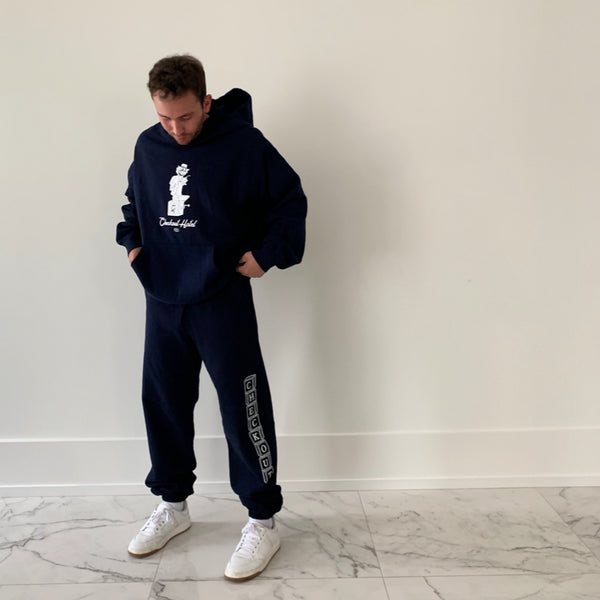 Checkout Hotel Hoodie Navy