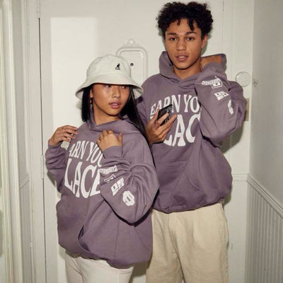 Earn Your Place Hoodie Purple