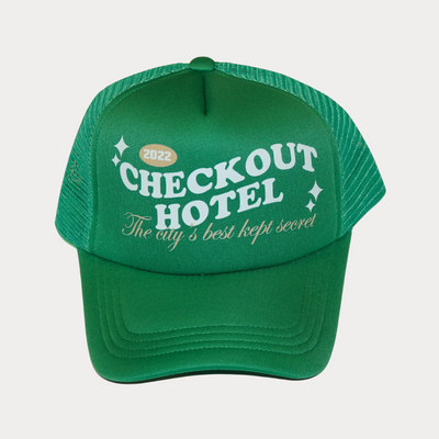 Checkout Hotel Trucker Hat