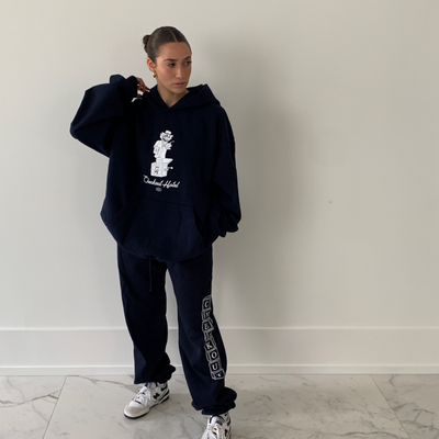 Checkout Hotel Hoodie Navy