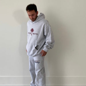 Checkout Hotel Hoodie Grey